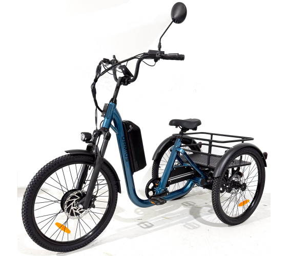 Tricycle électrique adulte Evasion couleur Bleu