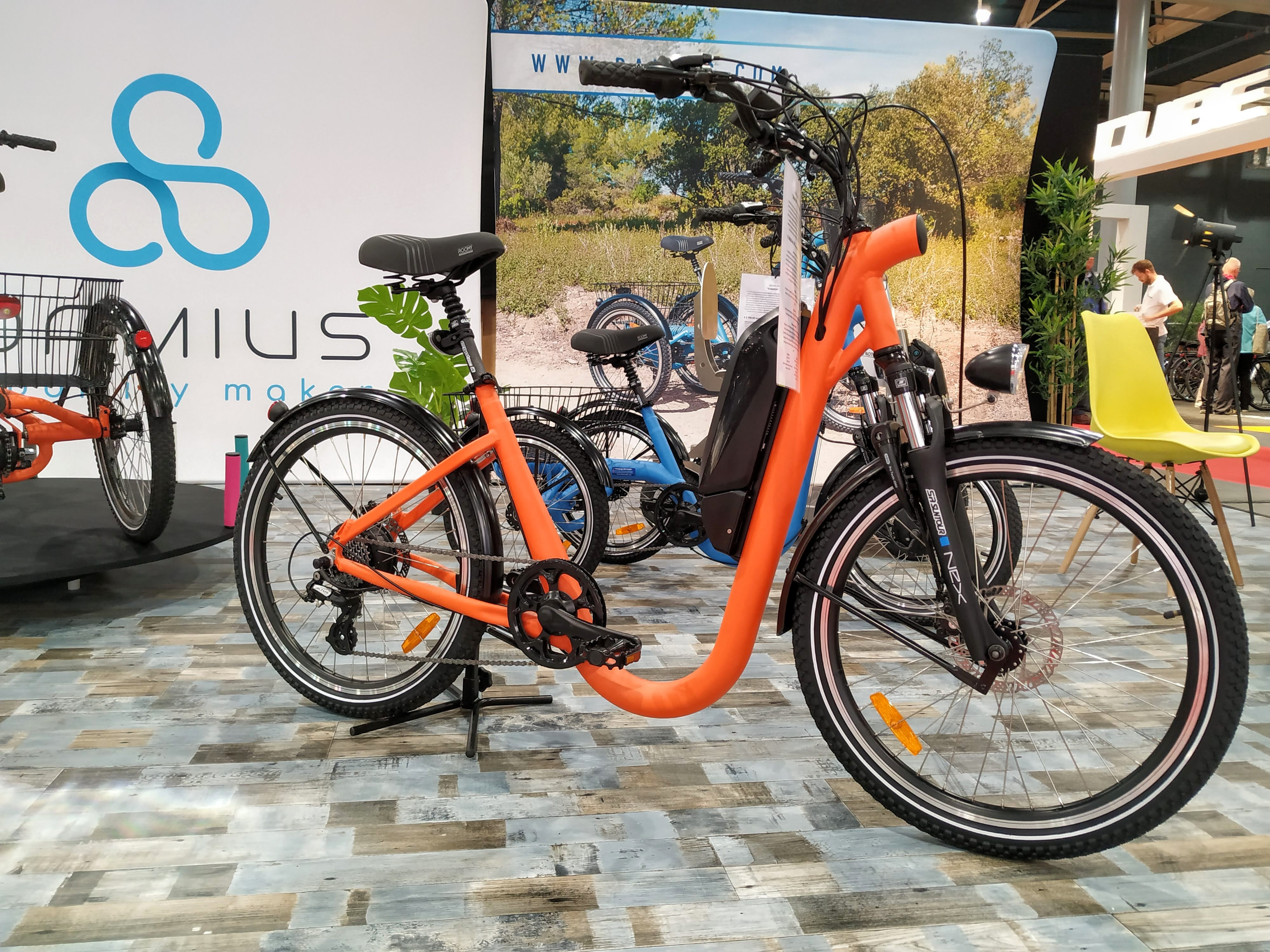 Velo electrique enjambement bas clearance