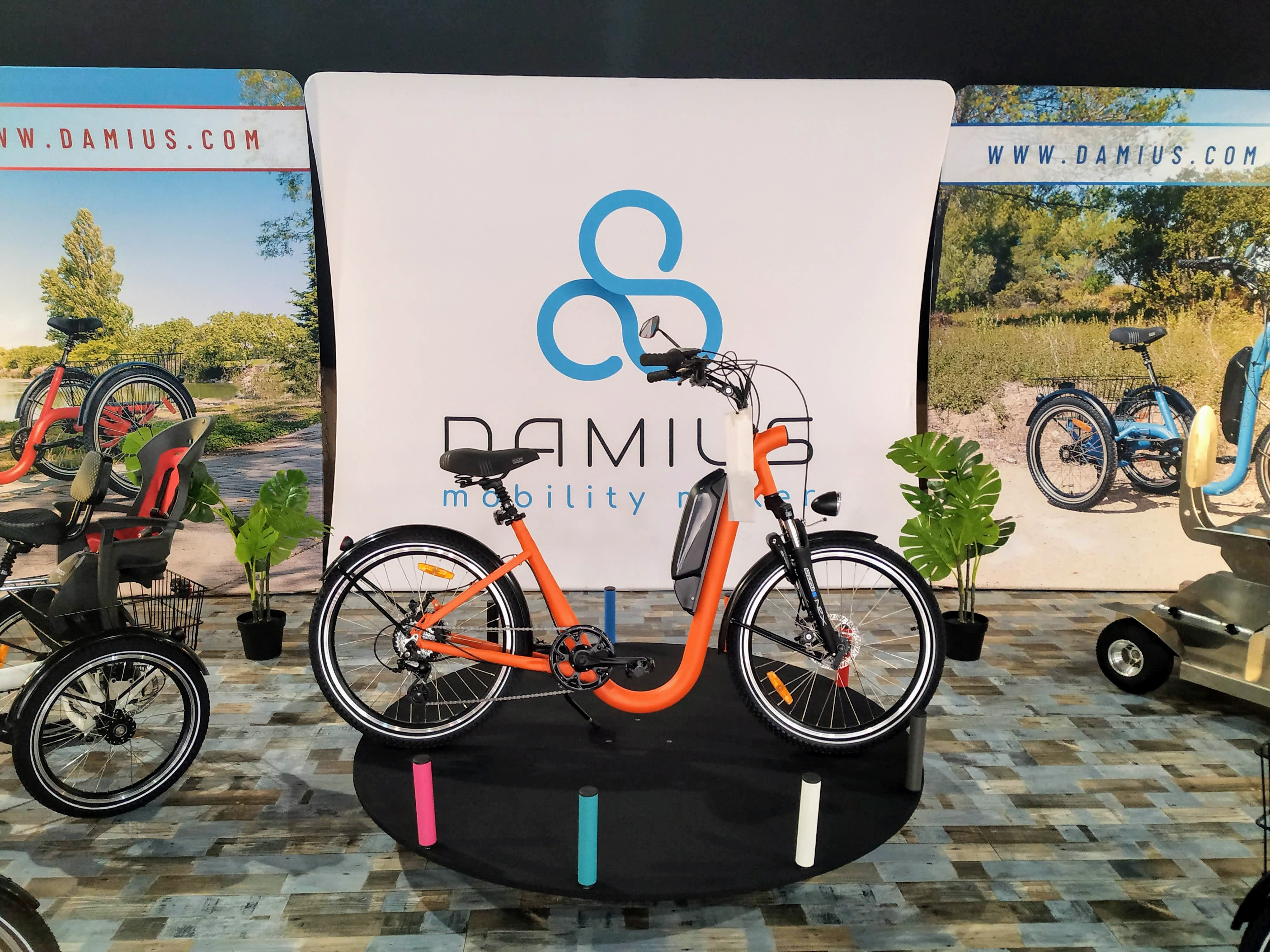 Velo SENSATION electrique a enjambement bas