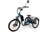 Tricycle électrique adulte Evasion couleur Bleu
