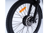 Moteur Bafang 45Nm dans la roue avant de l'Essentiel tricycle électrique