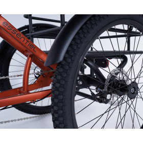 Vélo adulte trois roues Damius ESSENTIEL avec freins à disque avant et arrière