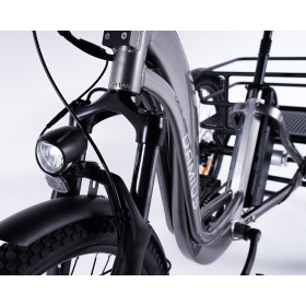 Eclairage tricycle électrique alimenté par la batterie