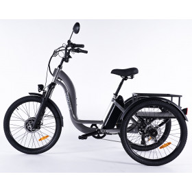 Vue latérale du tricycle adulte électrique Essentiel