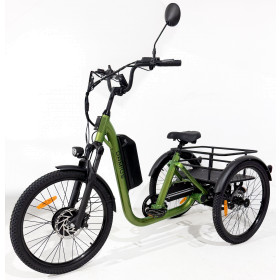 Evasion - Tricycle adulte à assistance électrique - Couleur Vert