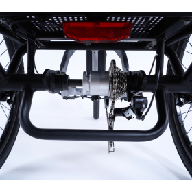 Tricycle adulte avec différentiel