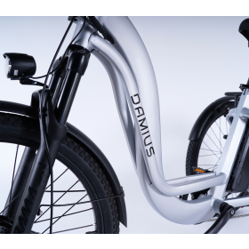 Conception du tricycle électrique Essentiel par la marque Française DAMIUS