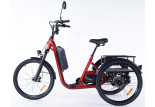 Vélo électrique trois roues adapté aux personnes âgées