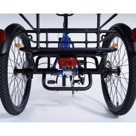 Tricycle adulte Damius ESSENTIEL roue arrière avec transmission fiable