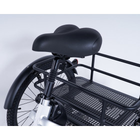 Selle confortable et avec suspension