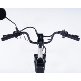 Vélo trois roues motorisé pour balade et course quotidienne