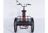 Tricycle adulte non électrique Damius ESSENTIEL grand panier arrière fil métal