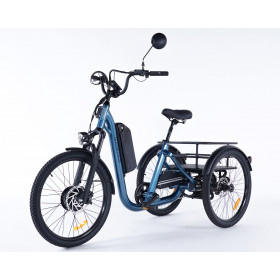 Tricycle électrique adulte Evasion couleur Bleu