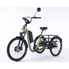 Evasion - Tricycle adulte à assistance électrique - Couleur Vert