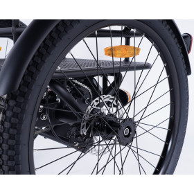 Tricycle électrique Damius EVASION gros plan frein hydraulique à disque