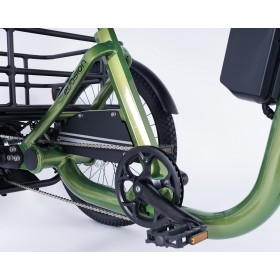 Tricycle électrique adulte Damius EVASION cadre enjambement bas 20 cm