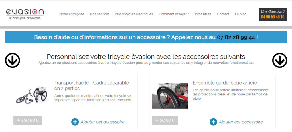 Configurez votre tricycle &eacute;lectrique pour adulte