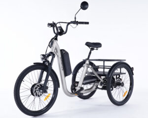 Tricycle à assistance électrique Gris - Modèle Evasion de la marque Damius Tricycle à assistance électrique Gris - Modèle Evasion de la marque Damius