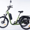Tricycle trois roues électrique Damius EVASION vert métalisé Tricycle trois roues électrique Damius EVASION vert métalisé