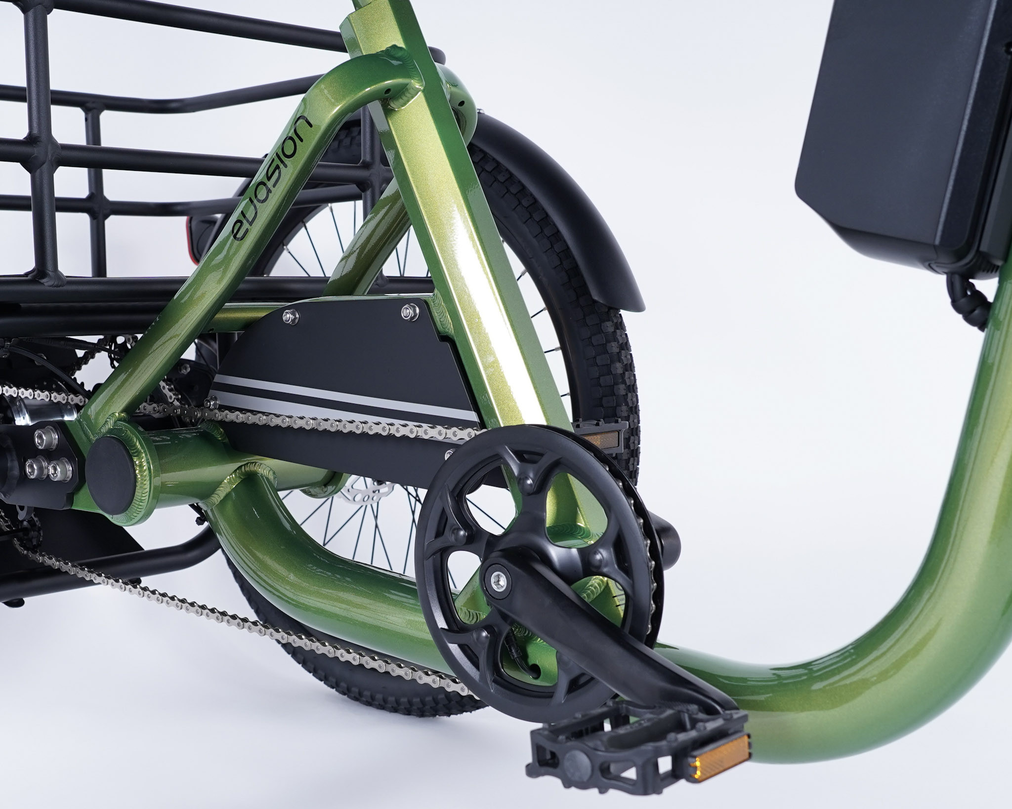 Tricycle électrique adulte Damius EVASION cadre enjambement bas 20 cm Tricycle électrique adulte Damius EVASION cadre enjambement bas 20 cm