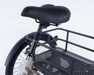 Tricycle électrique Damius EVASION confort suspension avant débattement 100 mm Tricycle électrique Damius EVASION confort suspension avant débattement 100 mm