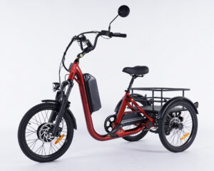 Tricycle Evasion électrique Rouge pour adulte Tricycle Evasion électrique Rouge pour adulte