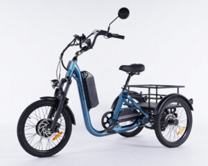 Tricycle électrique adulte Evasion couleur Bleu Tricycle électrique adulte Evasion couleur Bleu