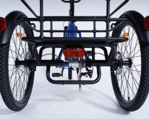 Tricycle adulte Damius ESSENTIEL roue arri&egrave;re avec transmission fiable