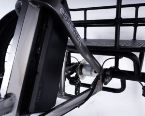 Diff&eacute;rentiel d'origine sur le tricycle adulte Fatbike Essentiel