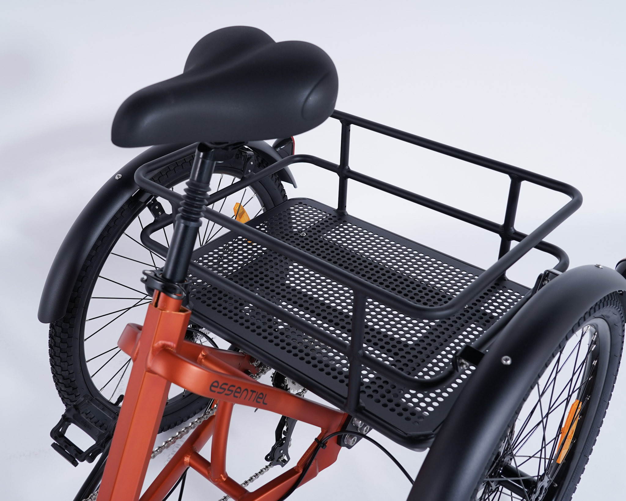 Tricycle trois roues adulte Damius ESSENTIEL selle confort large réglable