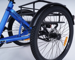 V&eacute;lo 3 roues non &eacute;lectrique Damius ESSENTIEL jantes aluminium 24 pouces