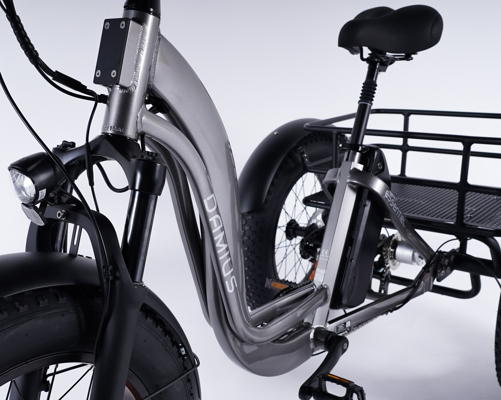 Conception cadre sur tricycle adulte Essentiel Fat Bike