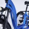 Tricycle adulte non électrique Damius ESSENTIEL coloris bleu métallisé côté gauche
