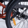 Tricycle adulte non électrique Damius ESSENTIEL orange métallisé pneus tout chemin
