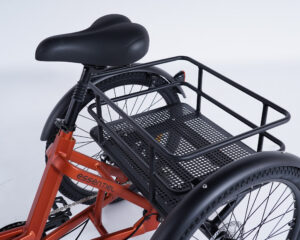 Tricycle 3 roues adulte non &eacute;lectrique Damius ESSENTIEL selle avec suspension