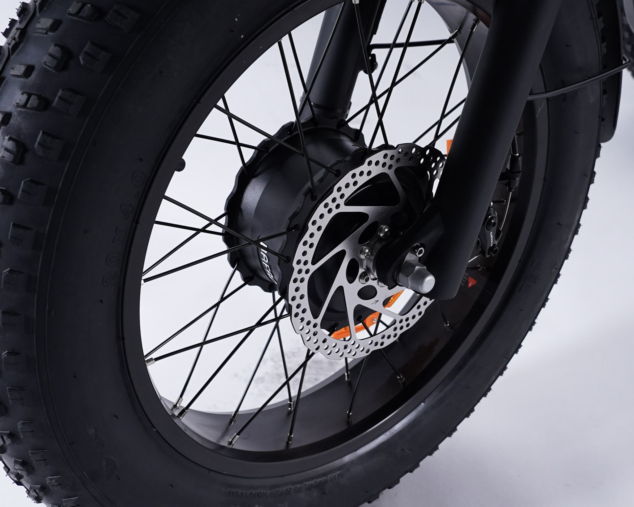 Frein avant Ø180mm tricycle électrique Fat Bike Essentiel