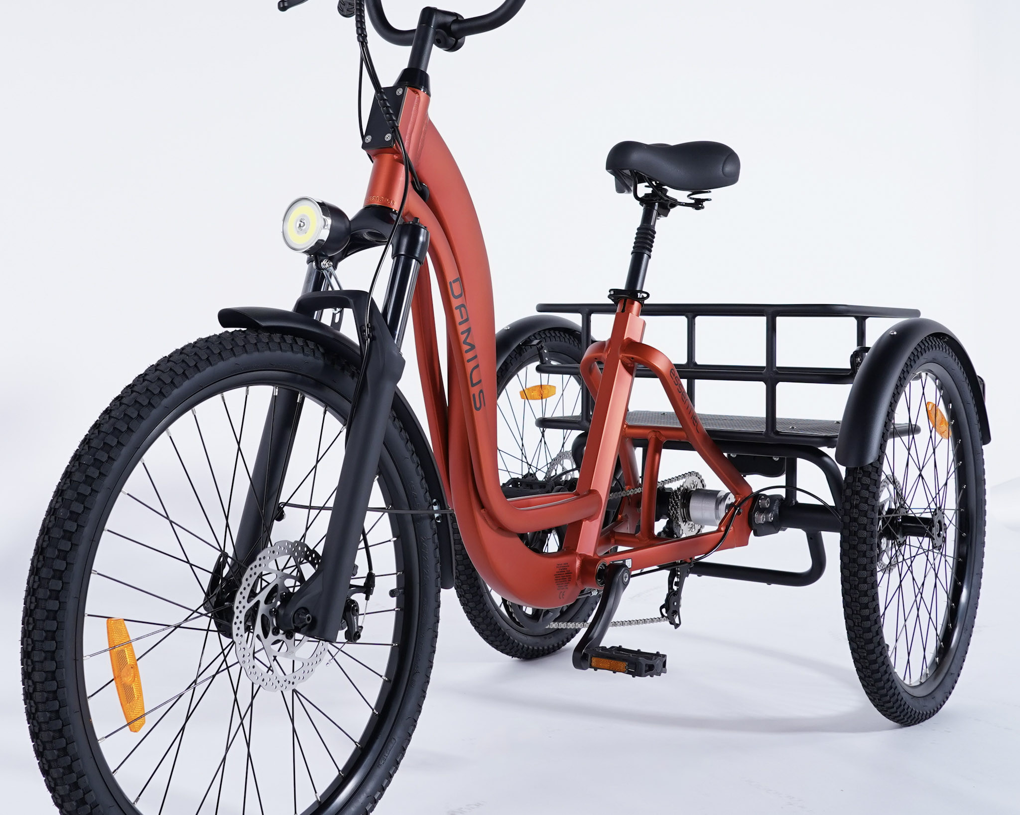 Tricycle 3 roues Damius ESSENTIEL non électrique roue 24 pouces