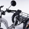 Tricycle adulte électrique avec rétroviseur de série