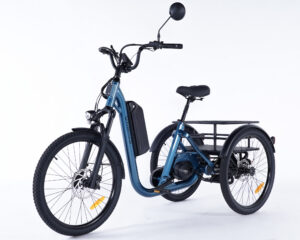 Tricycle électrique adulte Evasion couleur Bleu Tricycle électrique adulte Evasion couleur Bleu