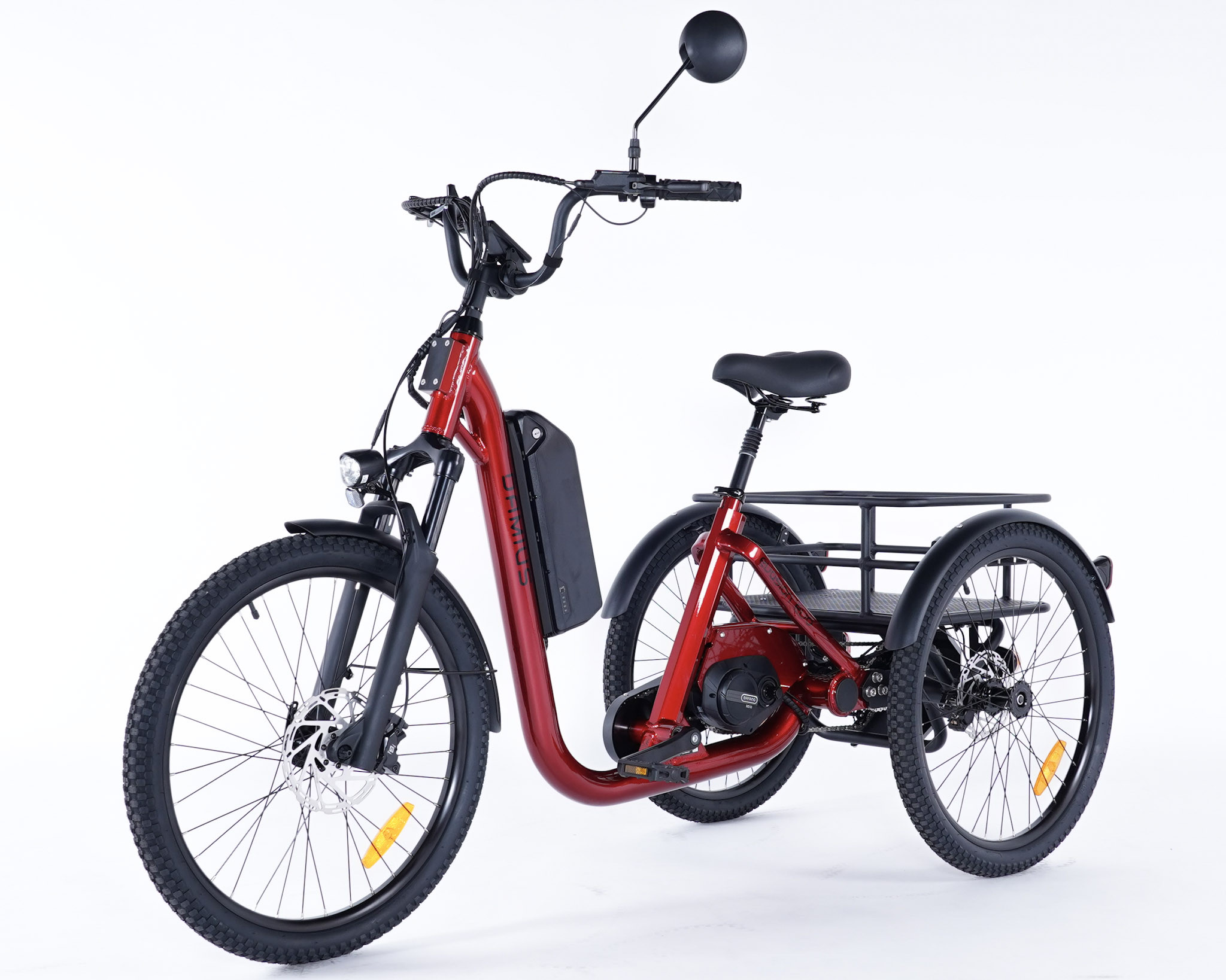 Tricycle Evasion électrique Rouge pour adulte