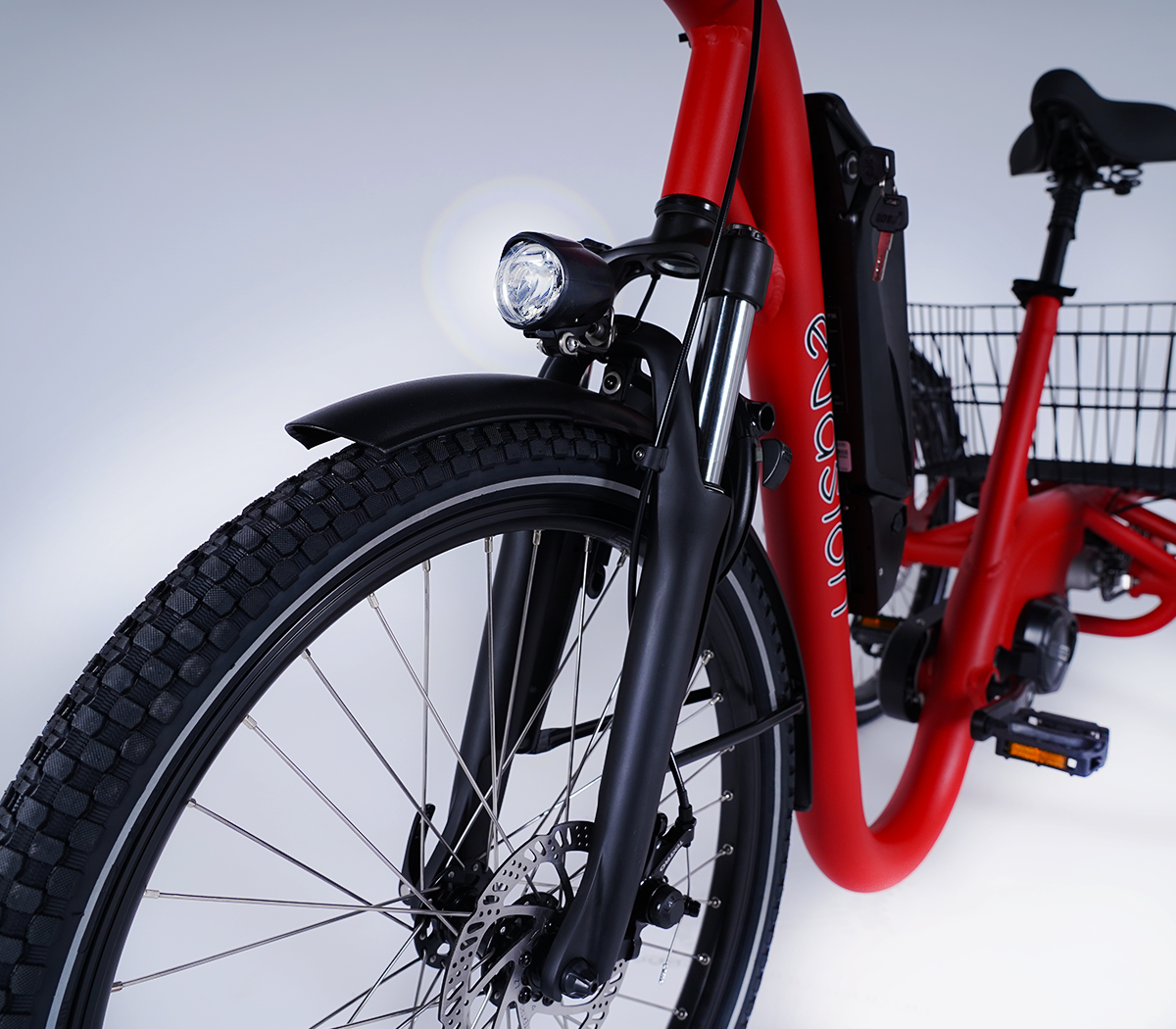 Tricycle électrique Damius EVASION 95 Nm cadre enjambement ultra-bas 16cm
