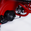 Tricycle Damius EVASION 95 Nm gros plan moteur pédalier Bafang M510