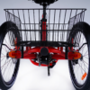 Tricycle électrique Damius EVASION 95 Nm feux stop et clignotants intégrés