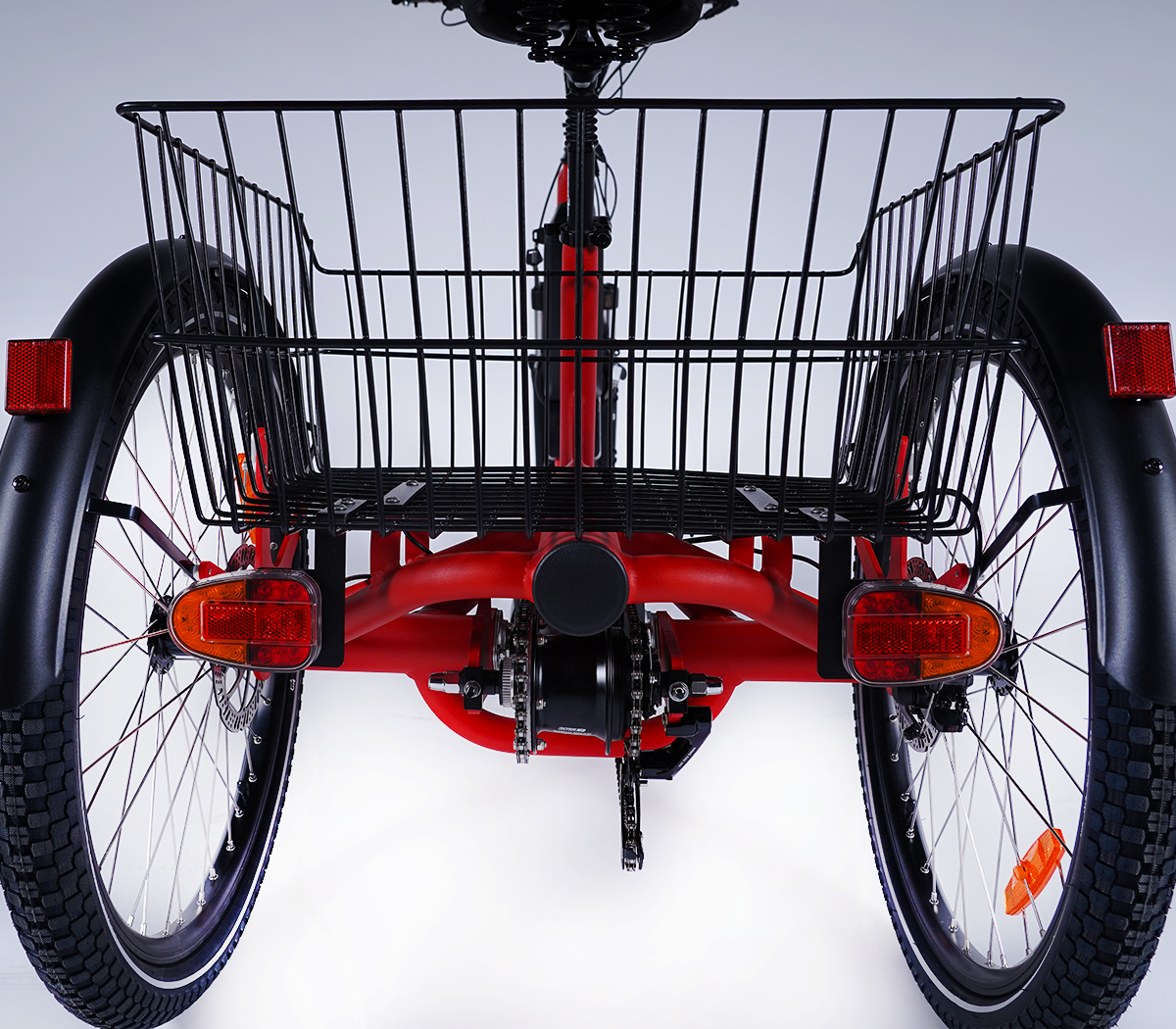 Tricycle électrique Damius EVASION 95 Nm feux stop et clignotants intégrés