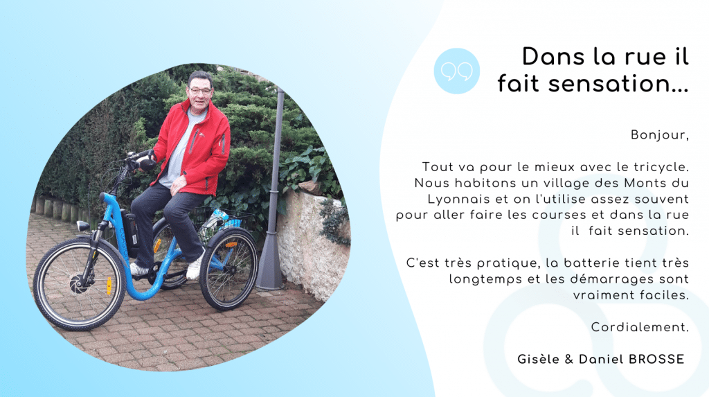 Tricycle electrique Gisele