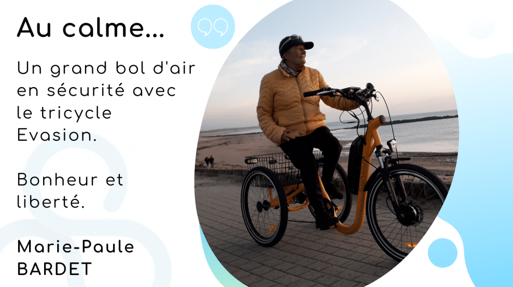 Tricycle electrique Marie Paule