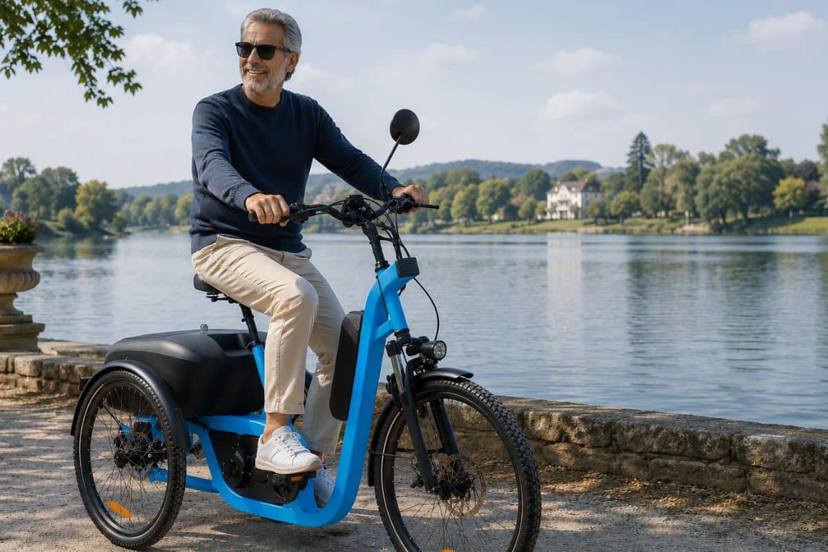 tricycle electrique puissant damius