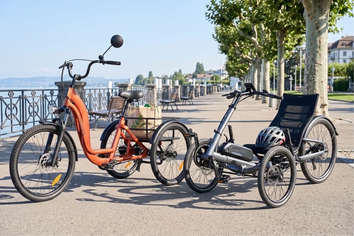 tricycle &eacute;lectrique couch&eacute;