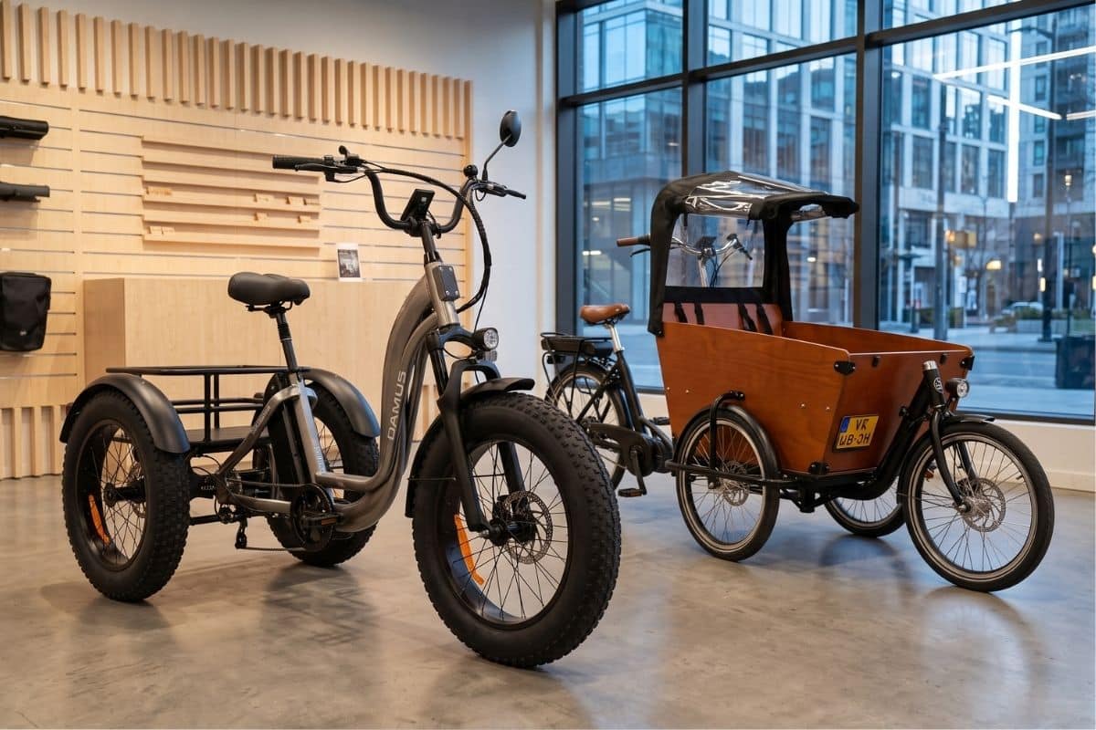 tricycle &eacute;lectrique hollandais