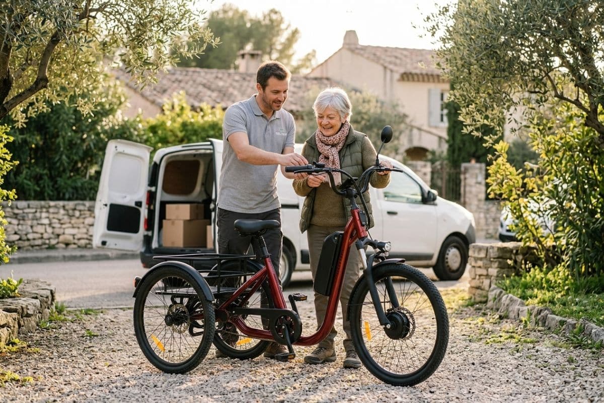 tricycle electrique livraison
